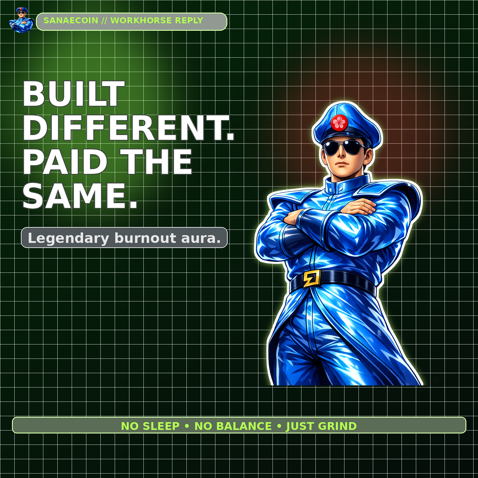 Built different. Paid the same.